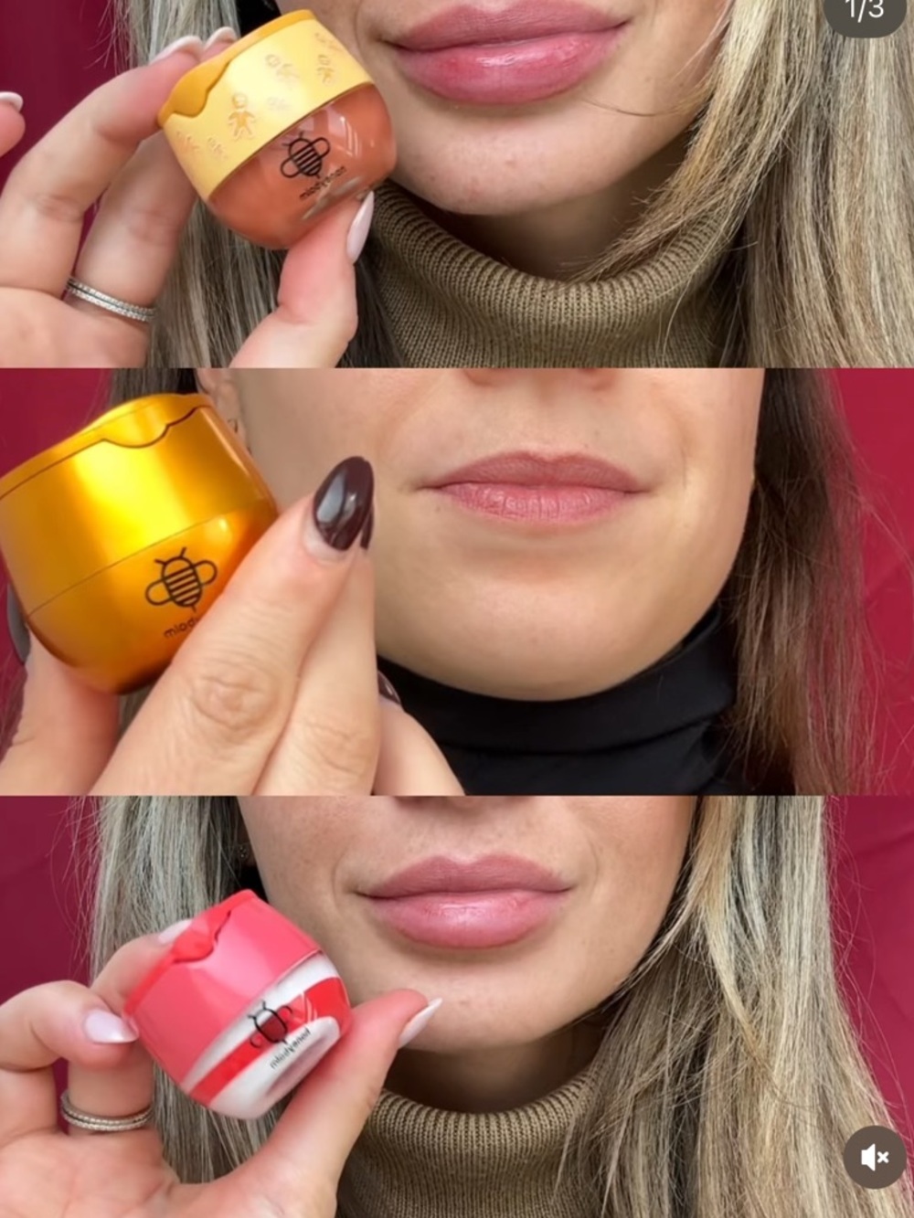 Honeybalm Festive Trio NEW Lipbalms - Picture 2 of 6